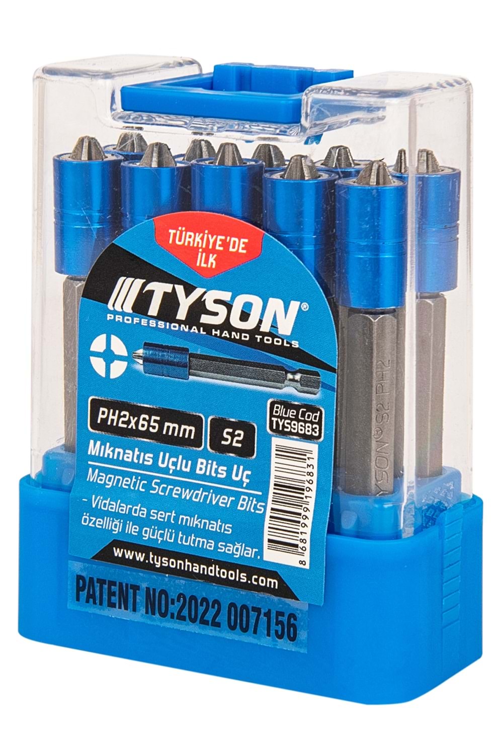 KUPA TYSON MIKNATISLI BİTS PH2*65 ( PK 10)