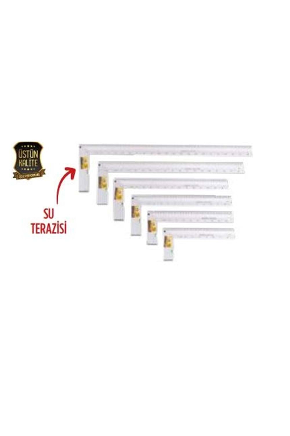 ALÜMİNYUM GÖNYE 400 MM 563 ( PK 20 )