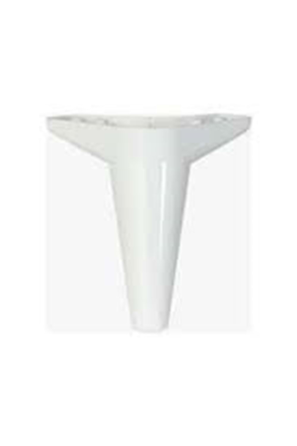 ZİRVE AYAK PLS BEYAZ 15 CM ( PK 320 )