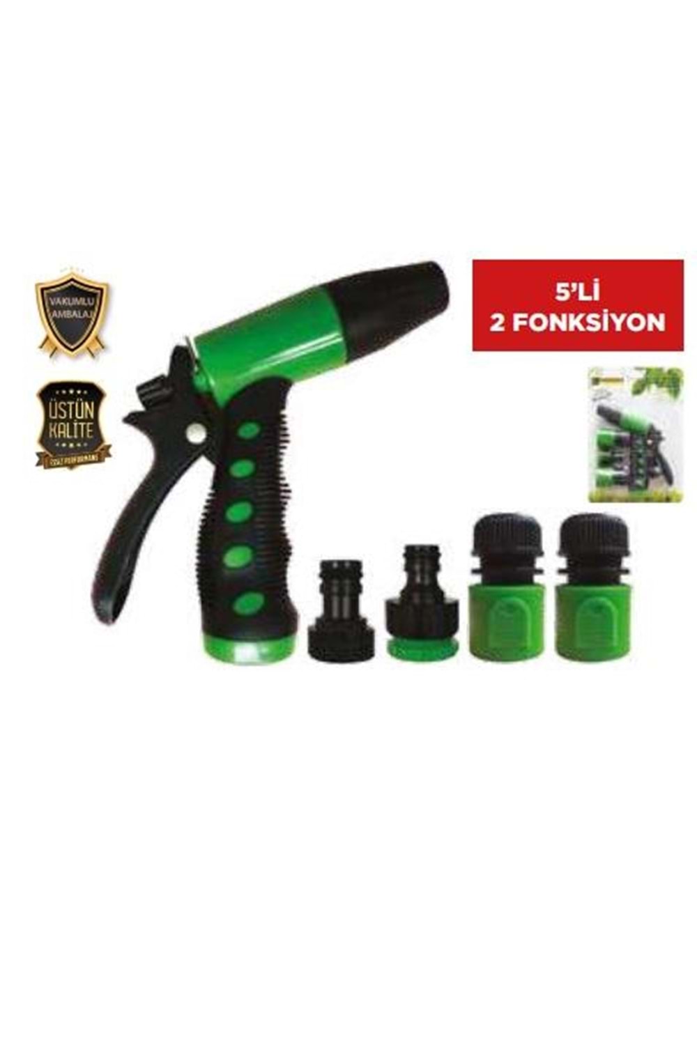 SULAMA TABANCASI 2 FONKSİYON 5Lİ SET ( PK 24 )