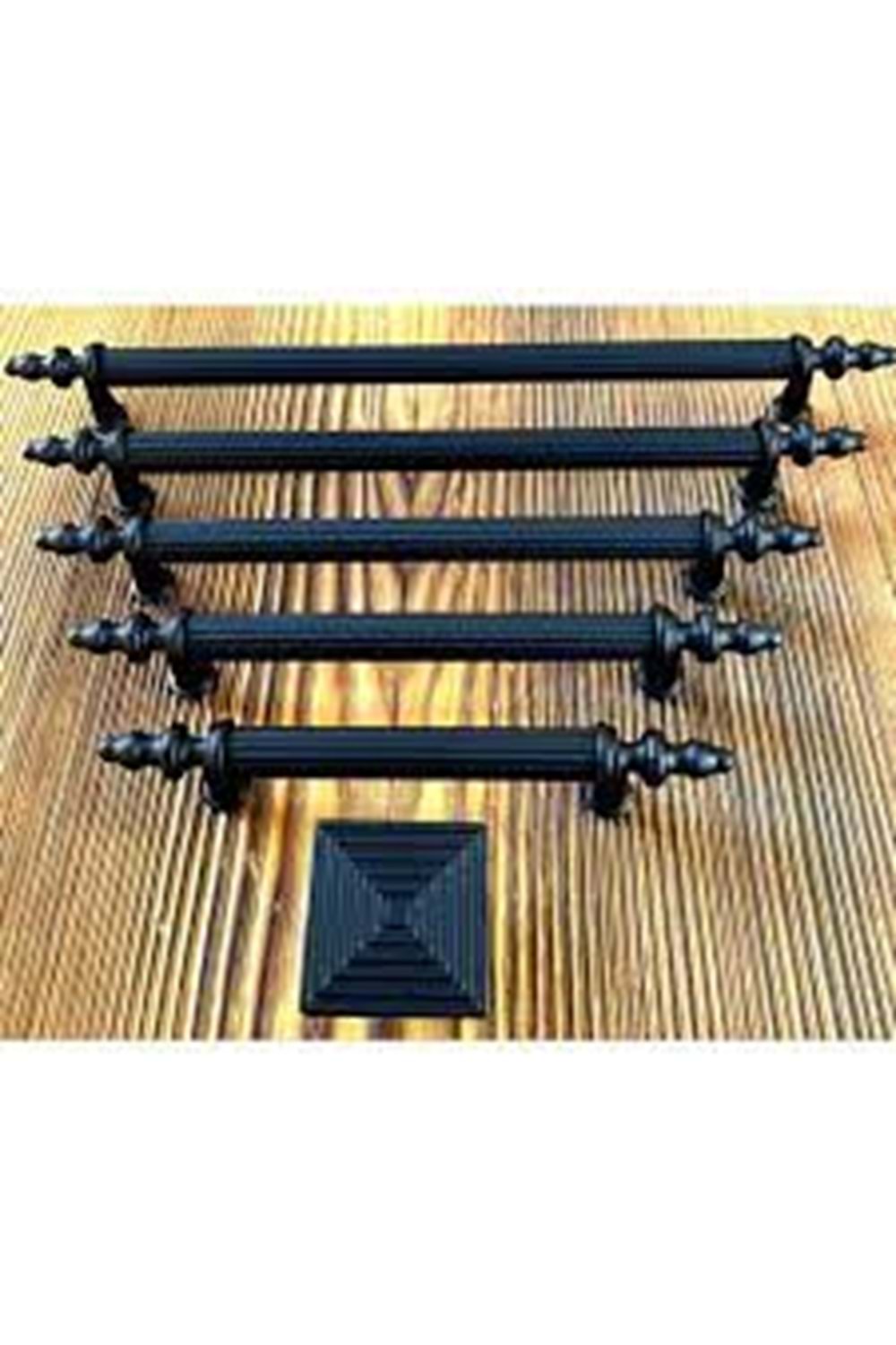 SİYAH/SİYAH 160 MM BORU KULP ( PK 100 )