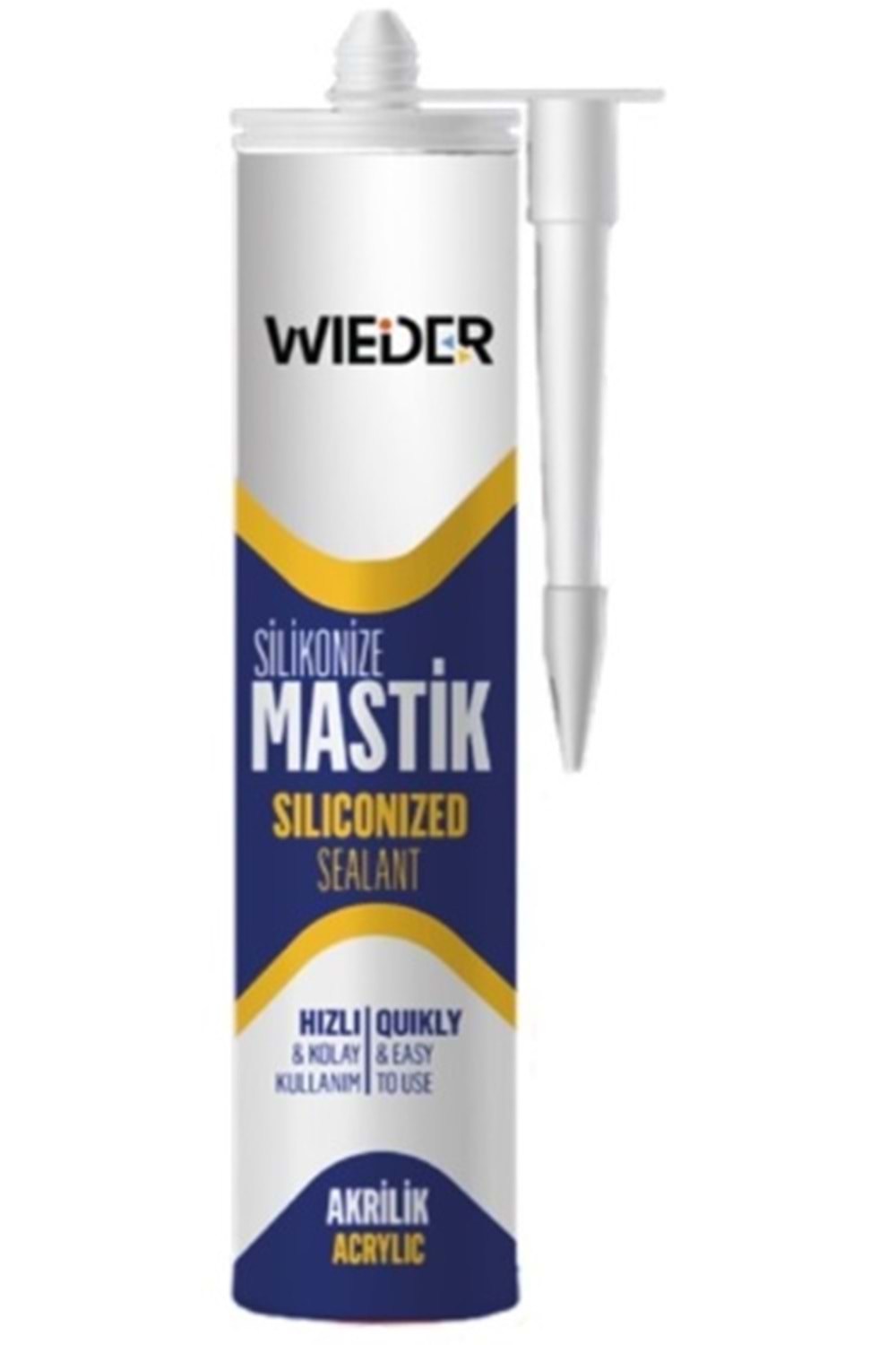 WİEDER SİLİKONİZE MASTİK BRONZ 450GR ( PK 30 )