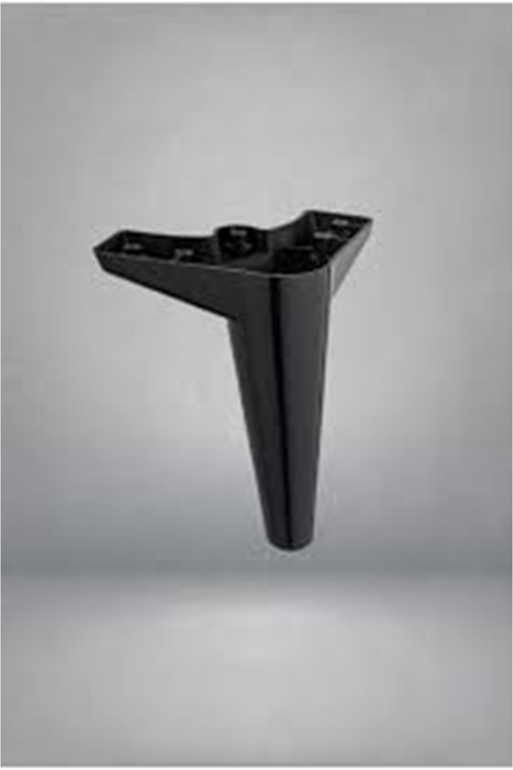 ZİRVE AYAK PLS SİYAH 15 CM ( PK 320 )