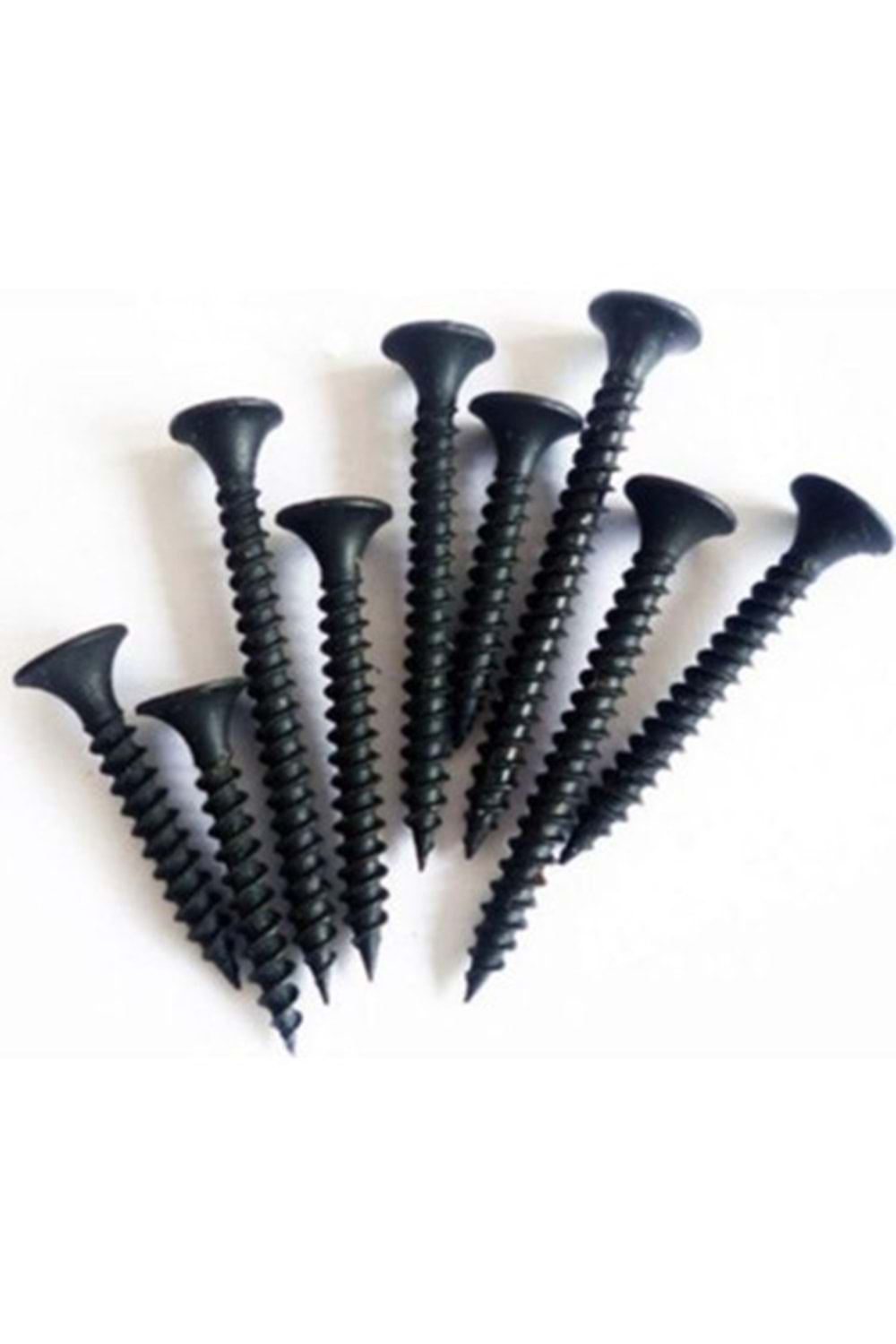 AKDENİZ ALÇIPAN VİDASI SIK DİŞ 3,5*25 SİYAH 1000X16 PKT