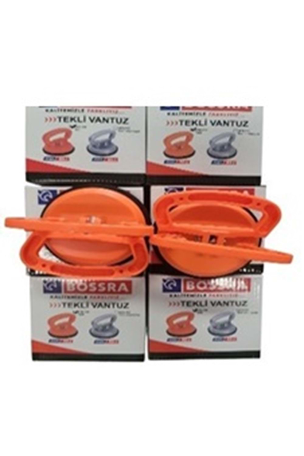BOSSRA 40 KG TEKLİ PLASTİK CAM VANTUZ BSR 358 (PK 10)