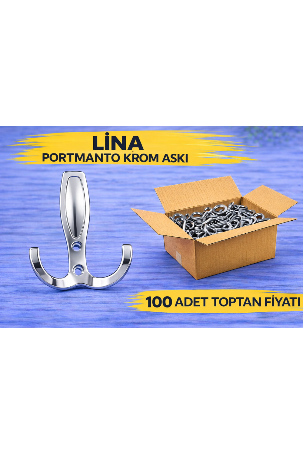 LİNA PORTMANTO KROM ASKI ( PK 75)