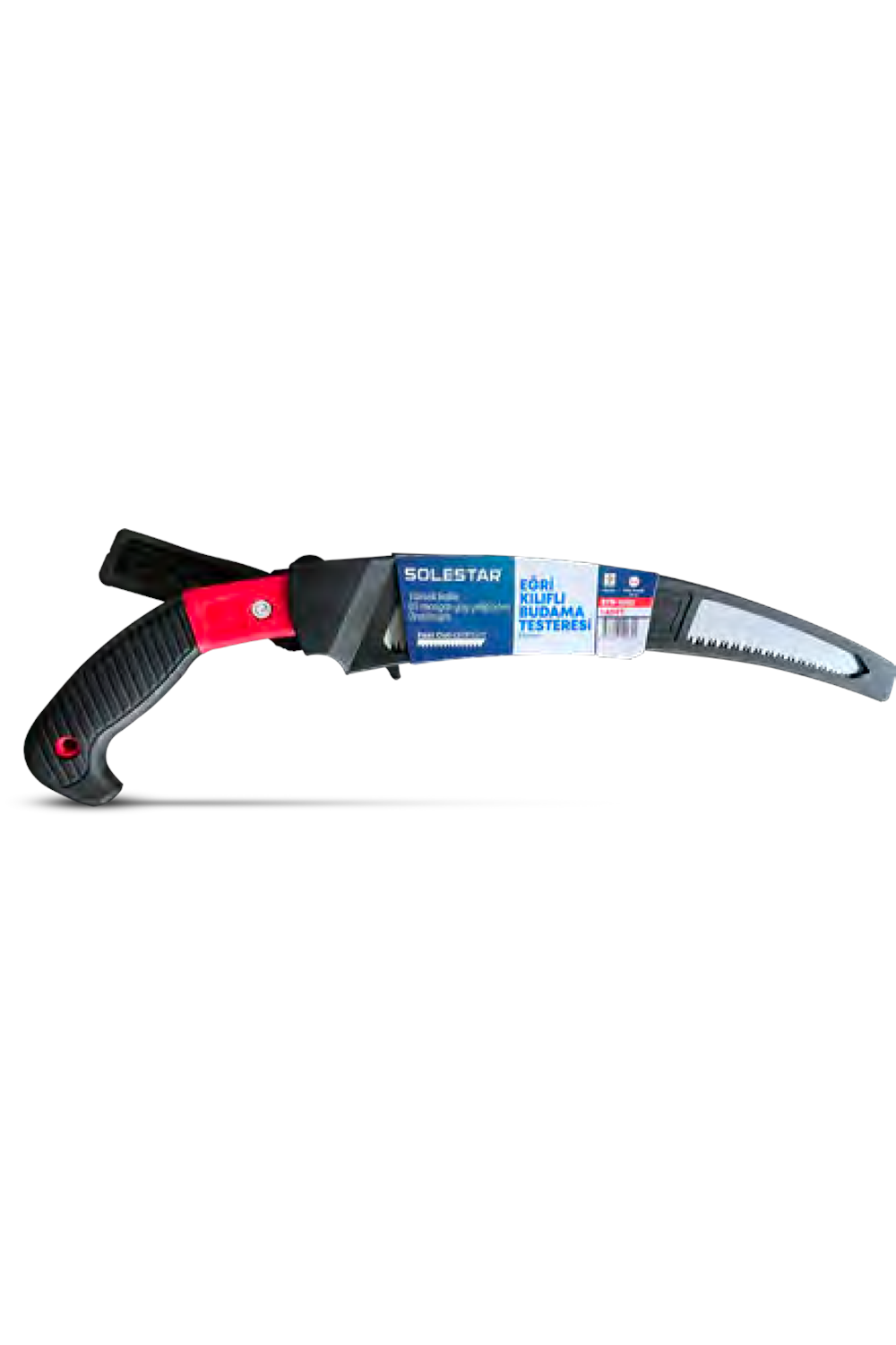 SOLESTAR STR-1002 EĞRİ KILIFLI BUDAMA TESTERESİ 330 MM 1 KOLİ:72 (PK12)