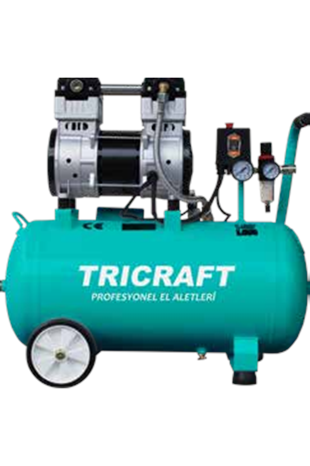 TRİCRAFT 5153 HAVA KOMPRESÖRÜ 24 LT 1 HP ( PK 1 - KL 1 ) SESİZ