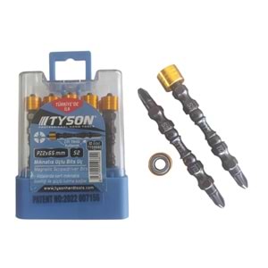 KUPA TYSON MIKNATIS BİTS ÇİFTYÖN PZ2*65 ( PK 10 )