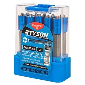 KUPA TYSON MIKNATISLI BİTS PH2*65 ( PK 10)