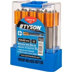 KUPA TYSON MIKNATISLI BİTS PZ2*65 ( PK 10 )