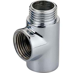 DELİKLİ KROM PİRİNÇ UZATMA T 1/2 ( PK 25 )