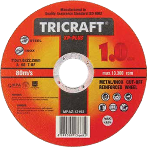 TRİCRAFT 3301 115 X 1 X 22 MM İNOX KESİCİ