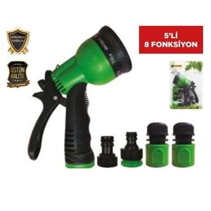 SULAMA TABANCASI 5’Lİ 8 FONKSİYON 4003