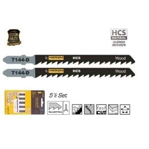 AĞAÇ DEKUPAJ AĞZI T144-D 5'Lİ SET 610 ( PK 100 )