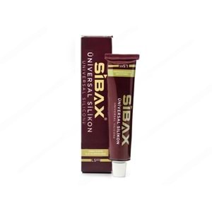 SİBAX ÜNİVERSAL TÜP SİLİKON ŞEFFAF 40ml LS65 ( PK 36 )