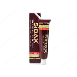 SİBAX YÜKSEK ISI SİLİKONU (Sıvı Conta) SİYAH 50ml LS98 ( PK 36 )