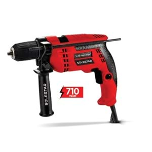SOLESTAR STR-1908 DARBELİ MATKAP 13MM- 710 WATT 1 KOLİ:10 ADET **FIRSAT ÜRÜNÜ **