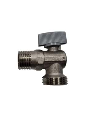 PİRİNÇ MİNİ KÜRESEL MAKİNA MUSLUĞU ( PK 25 ) *** FIRSAT ÜRÜNÜ ***