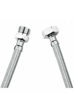 SPRAL ÇELİK FLEX 1/2-1/2 50 CM ERKEK DİŞ ( PK 50 )