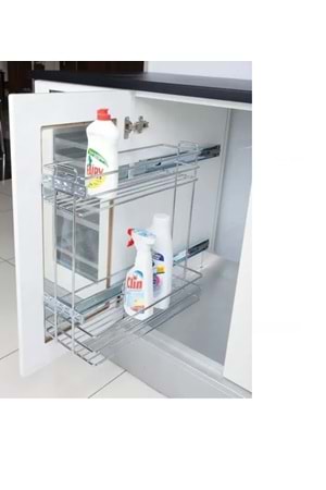 DETERJANLIK FRENLİ ŞİŞELİK YANDA RAYLI 25 KROM ( PK 3 )