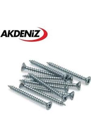 AKDENİZ SUNTA VİDASI 6*200 ÇİNKO 50X6 PKT