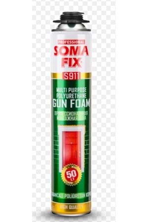 SOMAFİX 750 ML MANTOLAMA TABANCALI KÖPÜK ( PK 12 )