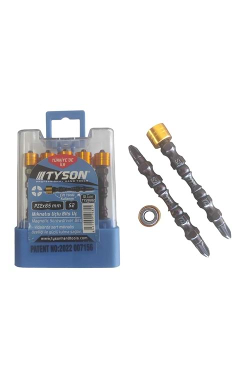 KUPA TYSON MIKNATIS BİTS ÇİFTYÖN PZ2*65 ( PK 10 )