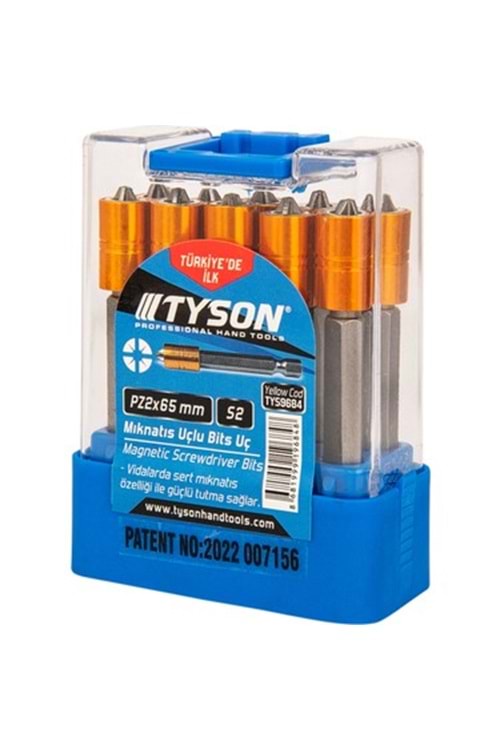 KUPA TYSON MIKNATISLI BİTS PZ2*65 ( PK 10 )
