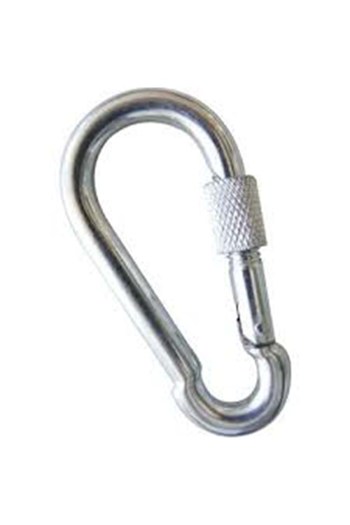 KARABİNA GALVANİZ VİDALI 12MM STR-1615 ( PK 100 )