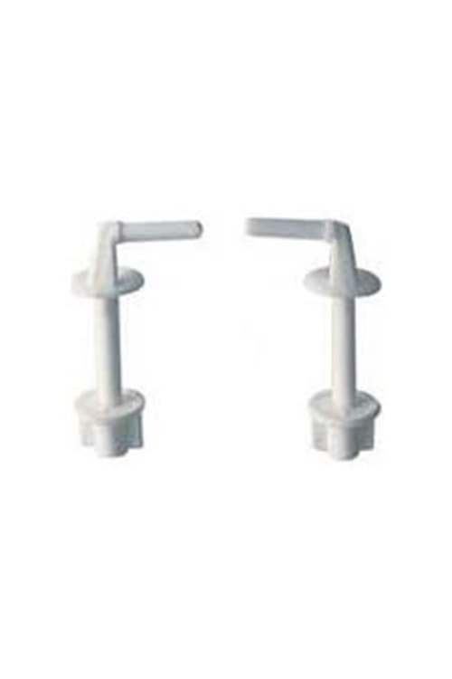 KLOZET KAPAK VİDASI PLASTİK KUTULU ( PK 20-KL2000 )