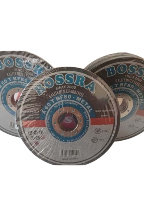BOSSRA 115 X 3 X 22 MM METAL KESİCİ
