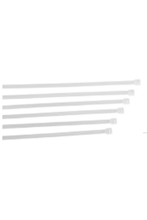BEYAZ NAYLON CIRT KELEPÇE 2,5*250 MM ( PK 10 )