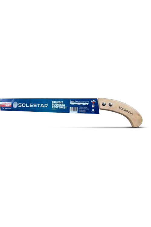 SOLESTAR STR-1003 KILIFSIZ TAHTA SAPLI BUDAMA TEST.300MM 1KOLİ:96(PK 12)