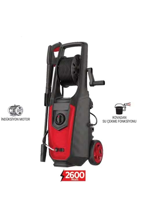 SOLESTAR STR-1853 YÜKSEK BASINÇLI YIKAMA MAK.(PK1) 210BAR/2600W ** FIRSAT ÜRÜNÜ **