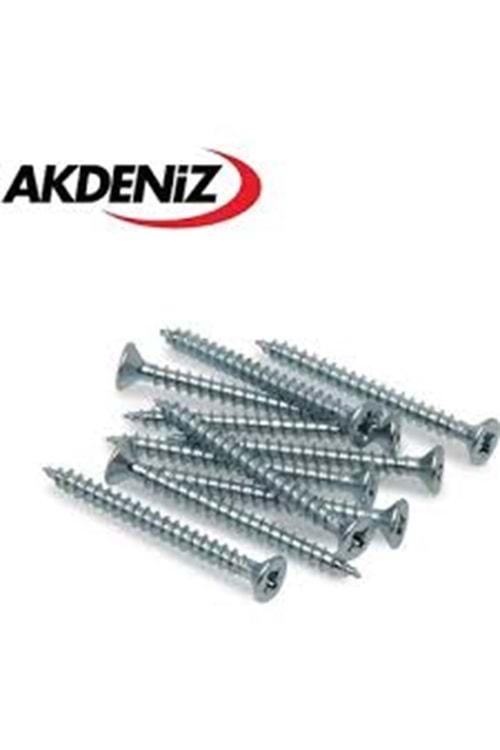 AKDENİZ SUNTA VİDASI 6*200 ÇİNKO 50X6 PKT