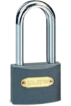 SOLESTAR ASMA KİLİT GRİ UZUN 20 MM 322 ( PK 12 )