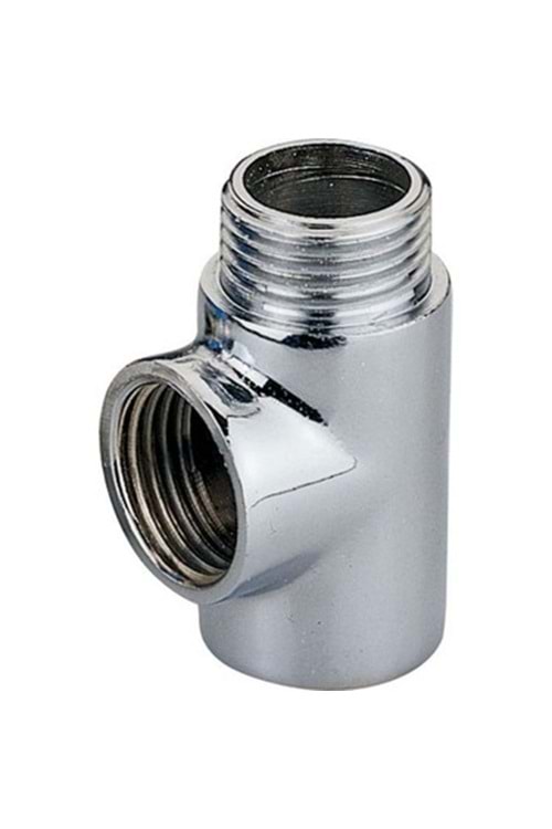 DELİKLİ KROM PİRİNÇ UZATMA T 1/2 ( PK 25 )