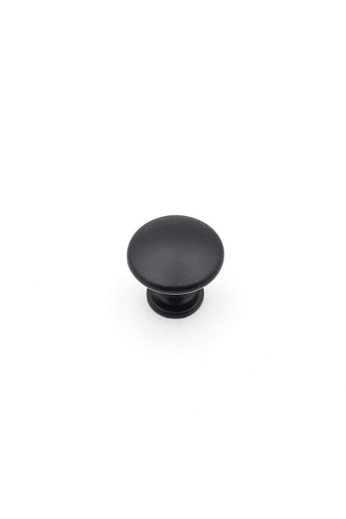 DÜĞME KULP SİYAH 26MM ( PK 200 )