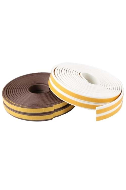 STD KAPI PENCERE FİTİL BANT BEYAZ 9*6MM ( PK 6 )