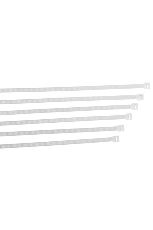KUPA BEYAZ NAYLON CIRT KELEPÇE 8*380 MM ( PK 10 )