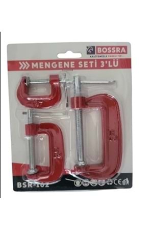 BOSSRA MENGENE SETİ 3’LÜ BSR 162 PK ( 12 )