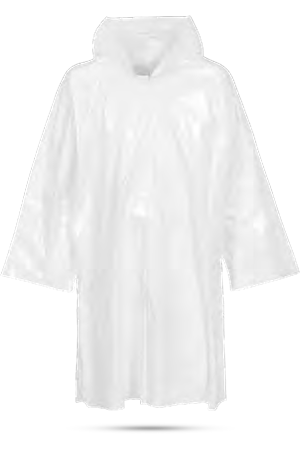 SOLESTAR STR-1495 EVA YAĞMURLUK-XXL KARIŞIK RENKLİ KOLİ 1 KOLİ:100